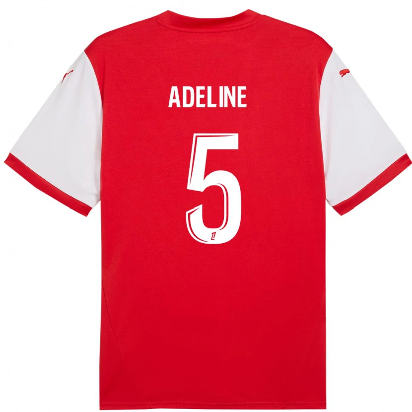 Danxen Kid Martin Adeline #5 Red White Home Jersey 2024/25 T-Shirt