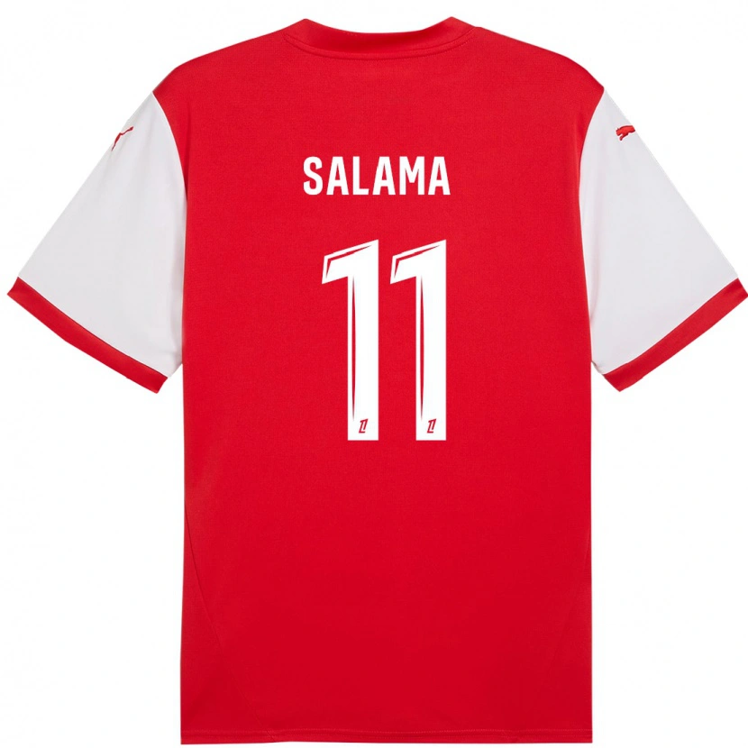 Danxen Kid Amine Salama #11 Red White Home Jersey 2024/25 T-Shirt