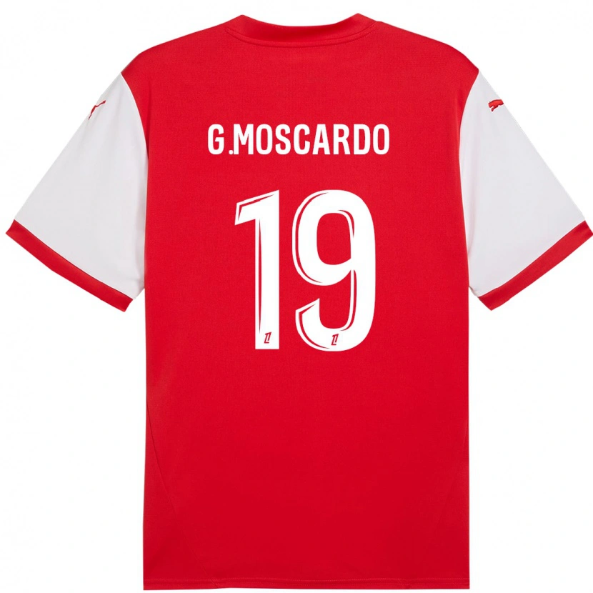 Danxen Kid Gabriel Moscardo #19 Red White Home Jersey 2024/25 T-Shirt