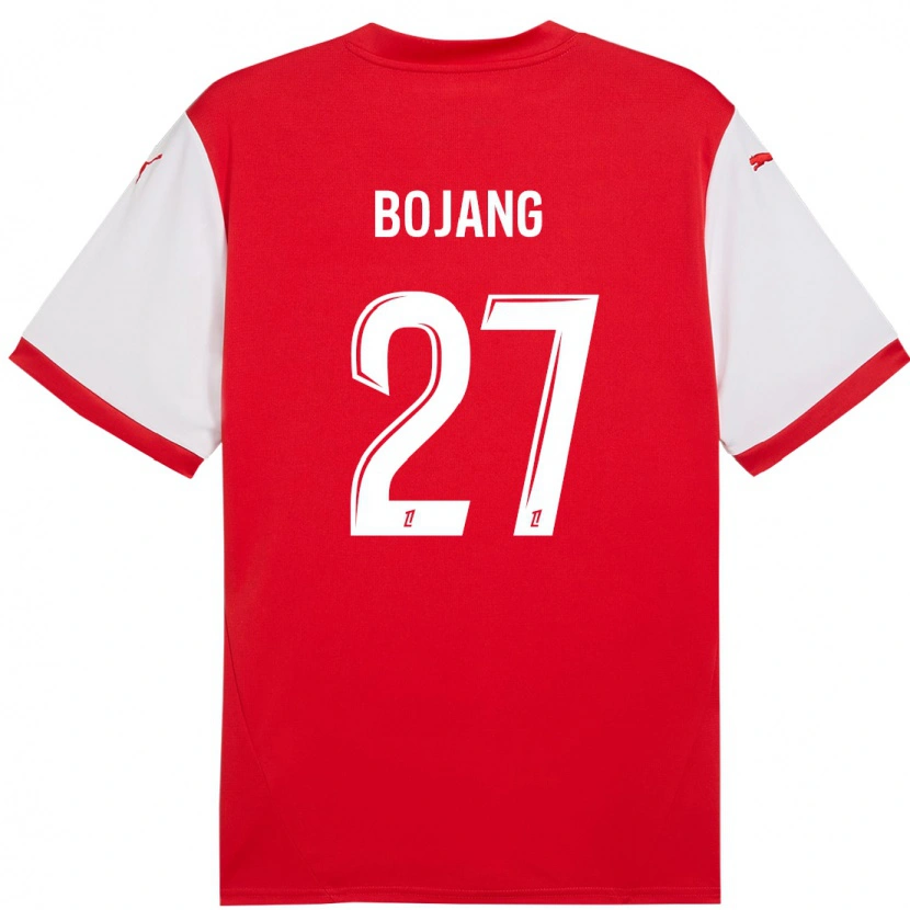 Danxen Kid Adama Bojang #27 Red White Home Jersey 2024/25 T-Shirt