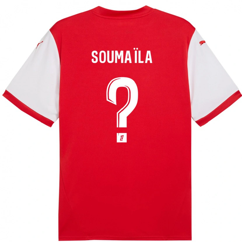 Danxen Kid Soumaïla Sylla #0 Red White Home Jersey 2024/25 T-Shirt