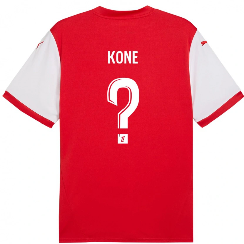 Danxen Kid Abdoul Koné #0 Red White Home Jersey 2024/25 T-Shirt