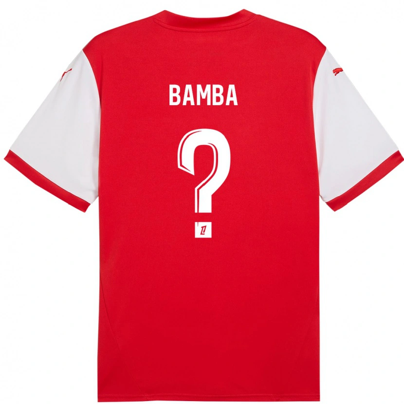 Danxen Kid Mohamed Bamba #0 Red White Home Jersey 2024/25 T-Shirt