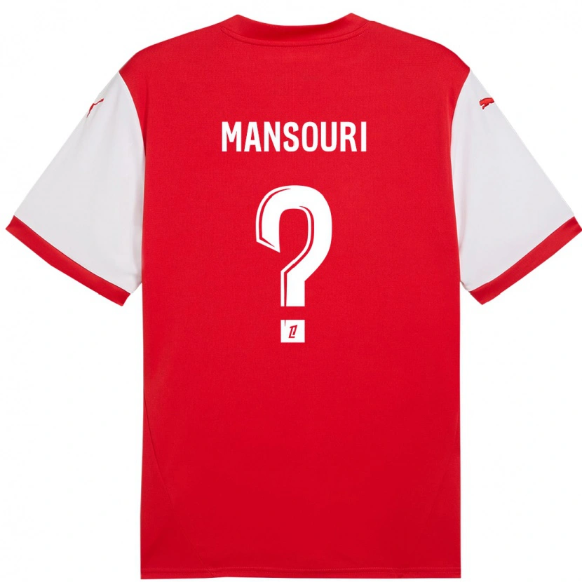 Danxen Kid Keryane Mansouri #0 Red White Home Jersey 2024/25 T-Shirt