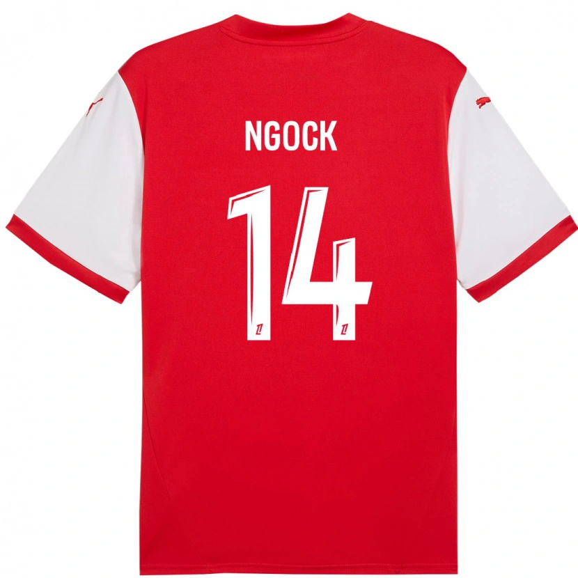 Danxen Kid Monique Ngock #14 Red White Home Jersey 2024/25 T-Shirt