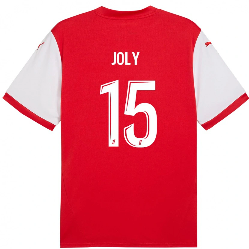 Danxen Kid Lou-Ann Joly #15 Red White Home Jersey 2024/25 T-Shirt