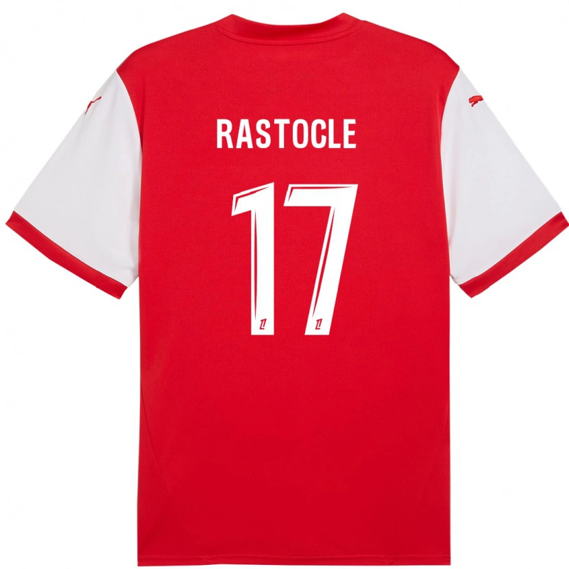 Danxen Kid Jade Rastocle #17 Red White Home Jersey 2024/25 T-Shirt