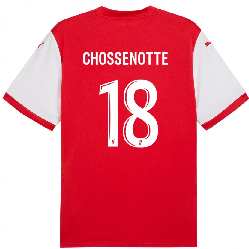 Danxen Kid Shana Chossenotte #18 Red White Home Jersey 2024/25 T-Shirt