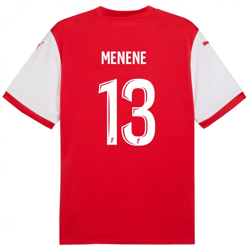 Danxen Kid Meyong Menene #13 Red White Home Jersey 2024/25 T-Shirt