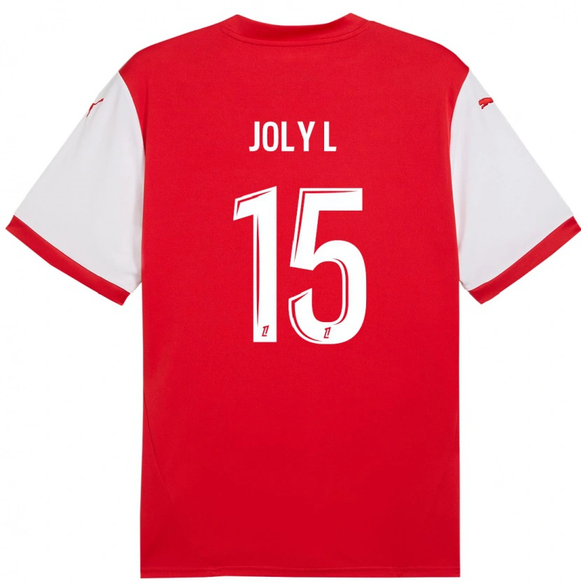 Danxen Kid Lou Ann Joly #15 Red White Home Jersey 2024/25 T-Shirt