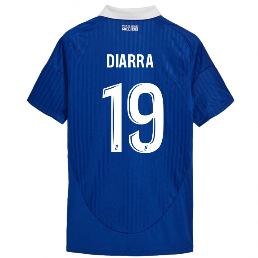 Danxen Kid Habib Diarra #19 Blue White Home Jersey 2024/25 T-Shirt