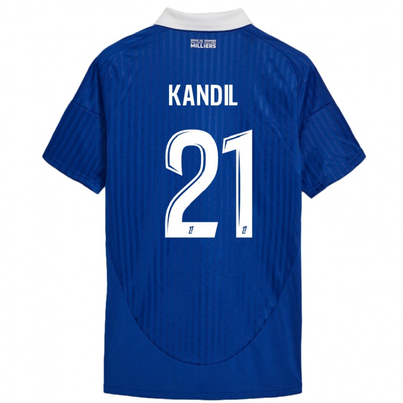 Danxen Kid Nordine Kandil #21 Blue White Home Jersey 2024/25 T-Shirt