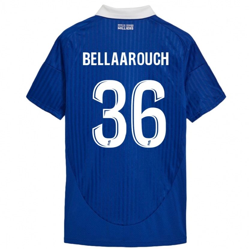 Danxen Kid Alaa Bellaarouch #36 Blue White Home Jersey 2024/25 T-Shirt