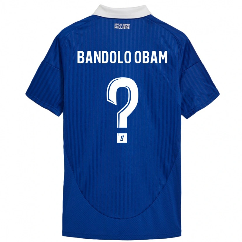 Danxen Kid Randy Bandolo Obam #0 Blue White Home Jersey 2024/25 T-Shirt