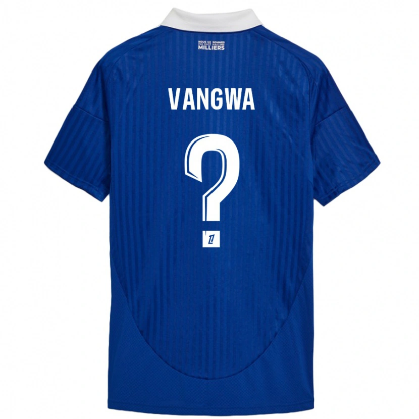 Danxen Kid Jilva Vangwa #0 Blue White Home Jersey 2024/25 T-Shirt