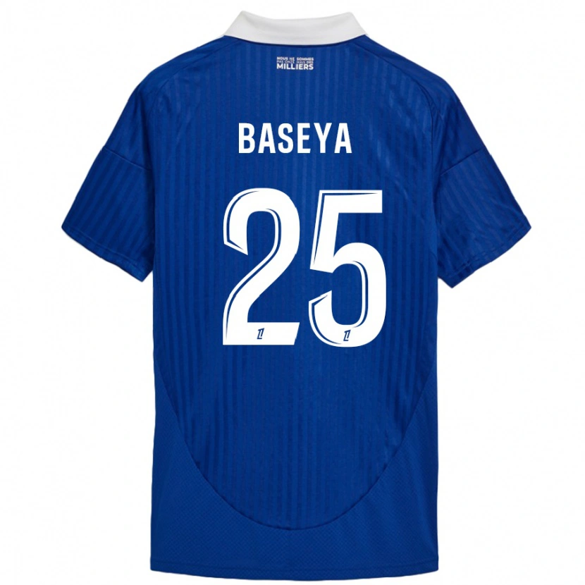 Danxen Kid Steven Baseya #25 Blue White Home Jersey 2024/25 T-Shirt