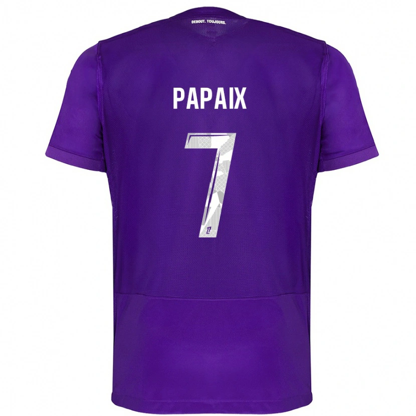 Danxen Kid Marie Papaix #7 Purple White Home Jersey 2024/25 T-Shirt