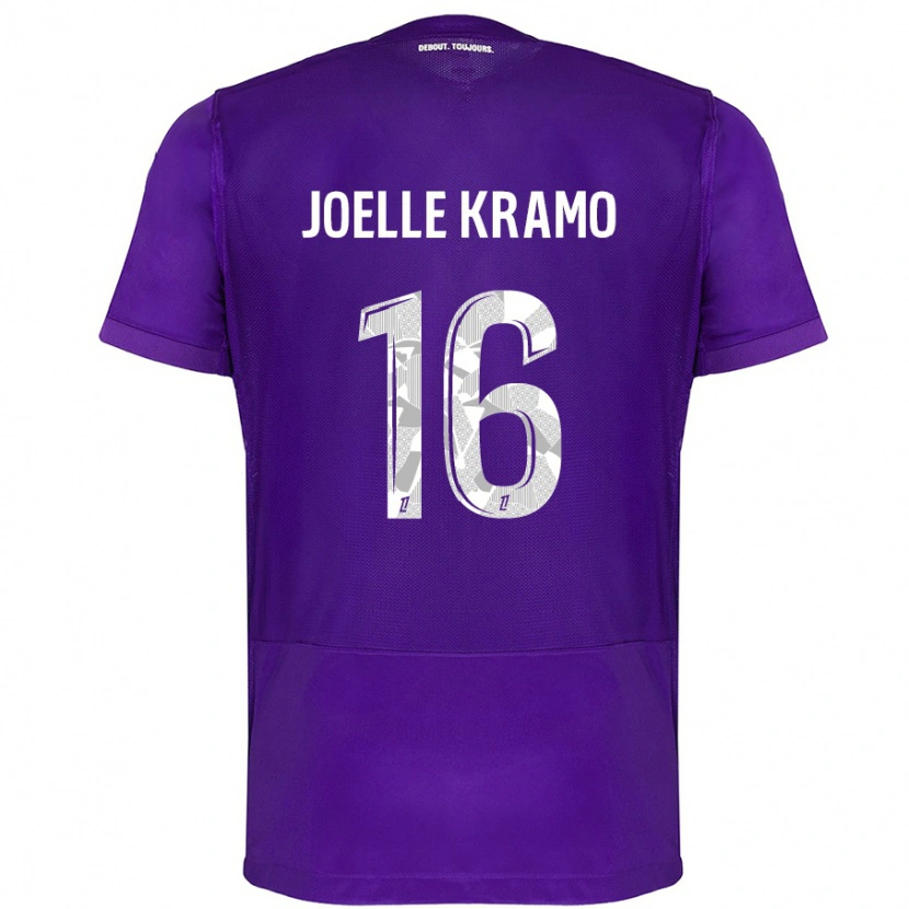 Danxen Kid Marie Joelle Kramo #16 Purple White Home Jersey 2024/25 T-Shirt