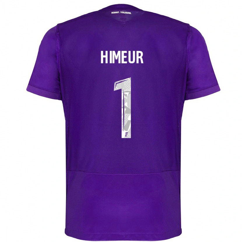 Danxen Kid Thomas Himeur #1 Purple White Home Jersey 2024/25 T-Shirt