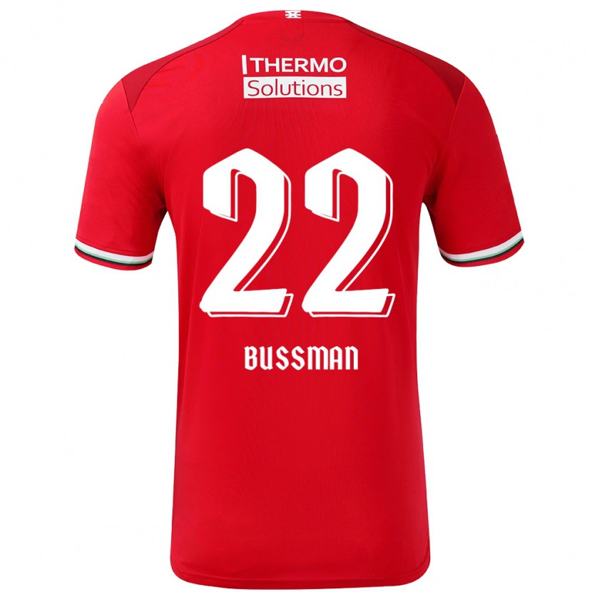 Danxen Kid Fiene Bussman #22 Red White Home Jersey 2024/25 T-Shirt