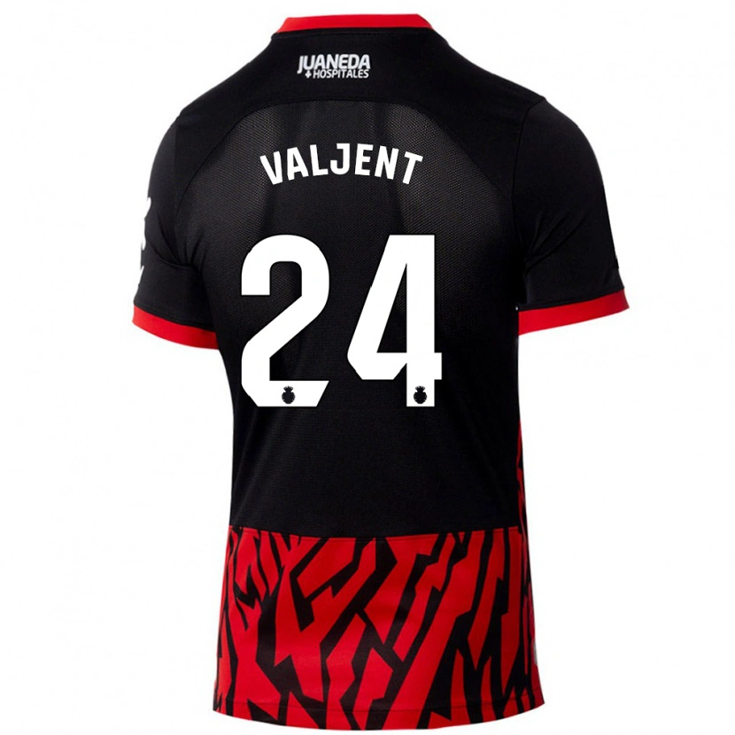 Danxen Kid Martin Valjent #24 Black Red Home Jersey 2024/25 T-Shirt