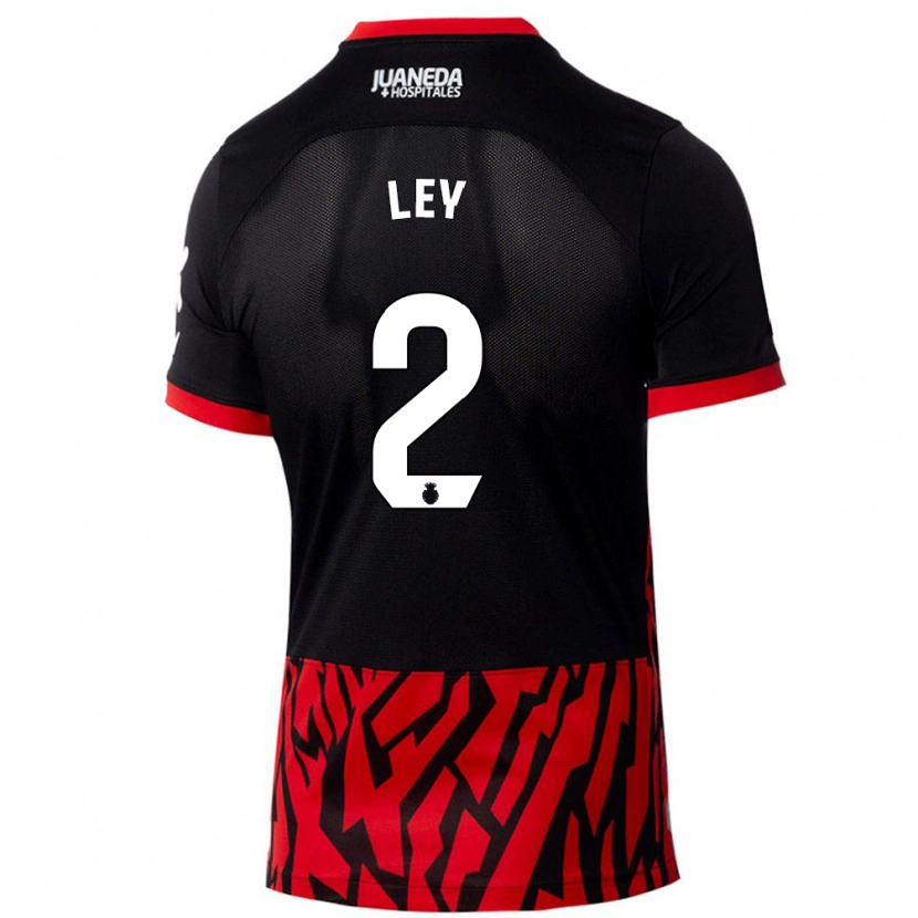 Danxen Kid Yuzún Ley #2 Black Red Home Jersey 2024/25 T-Shirt