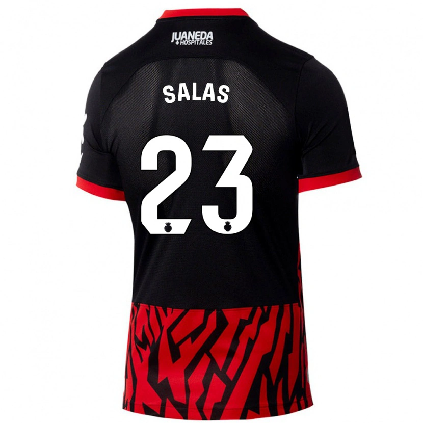 Danxen Kid Jan Salas #23 Black Red Home Jersey 2024/25 T-Shirt