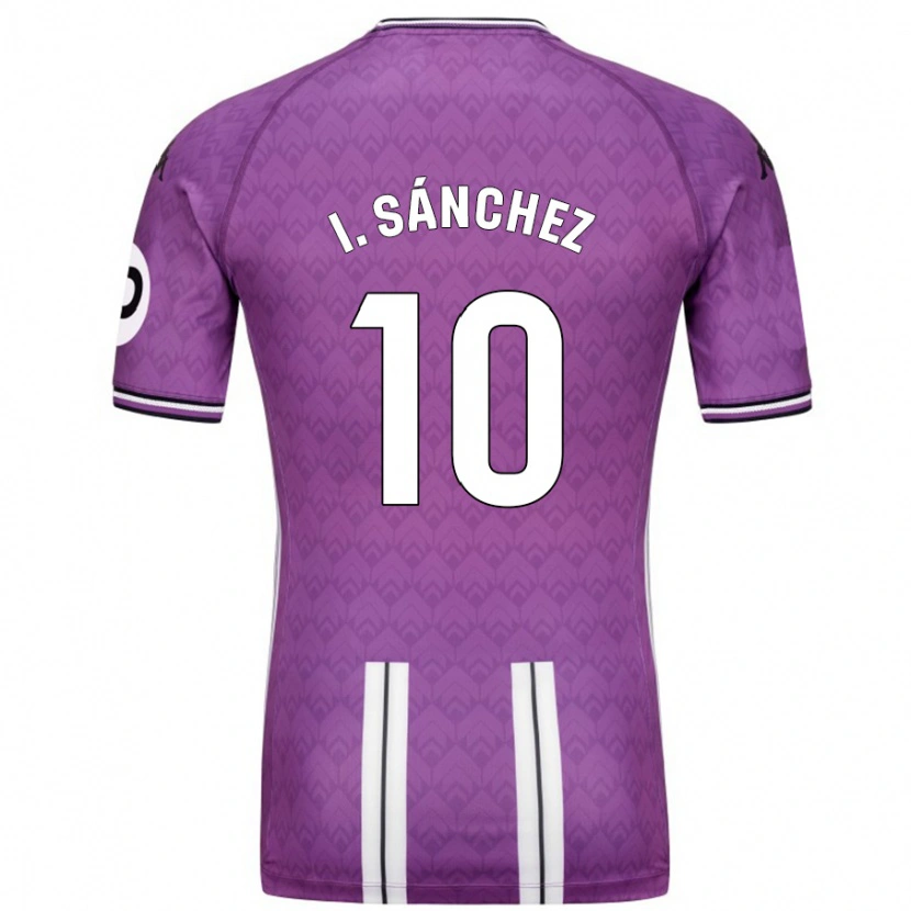 Danxen Kid Iván Sánchez #10 Purple White Home Jersey 2024/25 T-Shirt