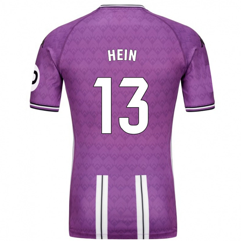 Danxen Kid Karl Hein #13 Purple White Home Jersey 2024/25 T-Shirt