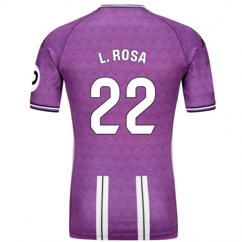 Danxen Kid Lucas Rosa #22 Purple White Home Jersey 2024/25 T-Shirt