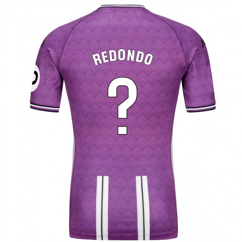 Danxen Kid Miguel Redondo #0 Purple White Home Jersey 2024/25 T-Shirt