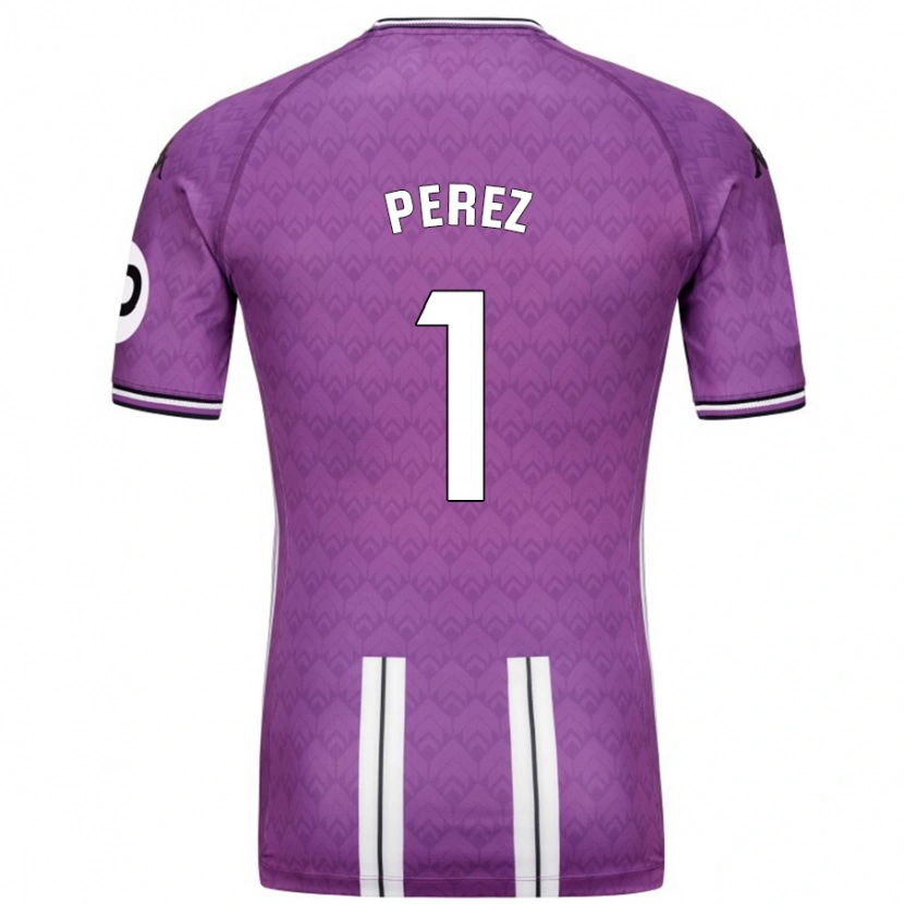 Danxen Kid Fer Pérez #1 Purple White Home Jersey 2024/25 T-Shirt