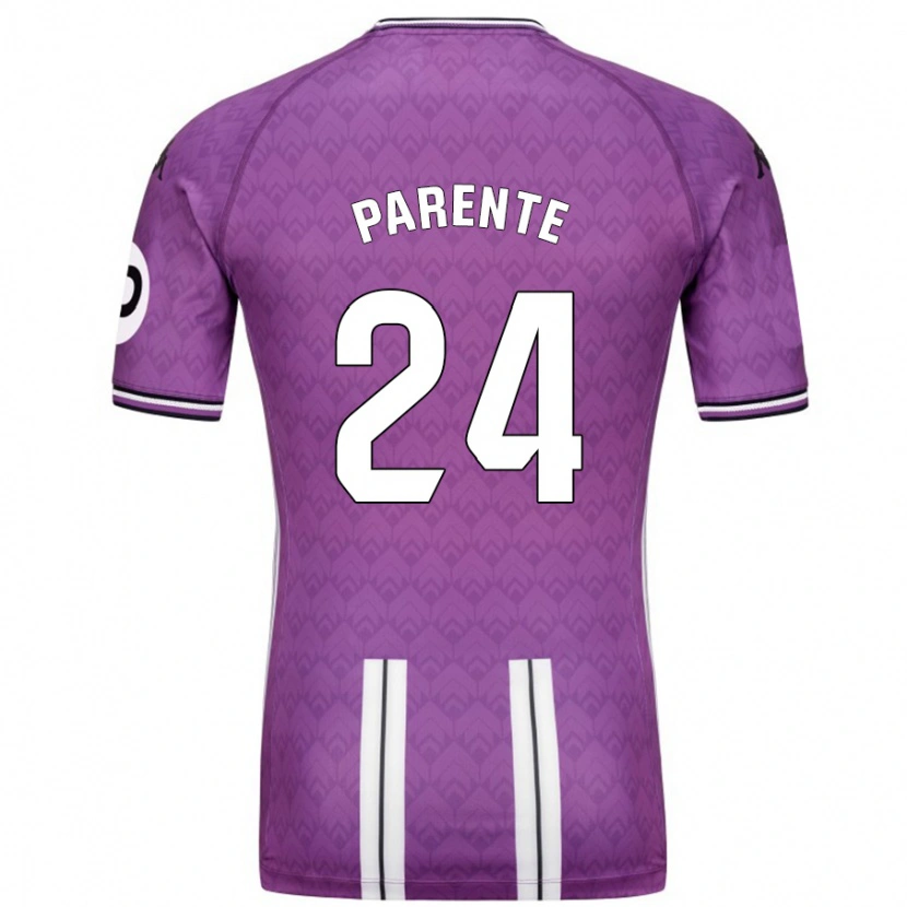 Danxen Kid Iago Parente #24 Purple White Home Jersey 2024/25 T-Shirt