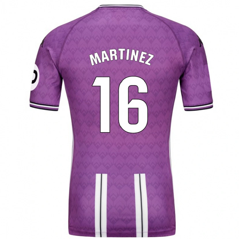 Danxen Kid Jesús Martínez #16 Purple White Home Jersey 2024/25 T-Shirt