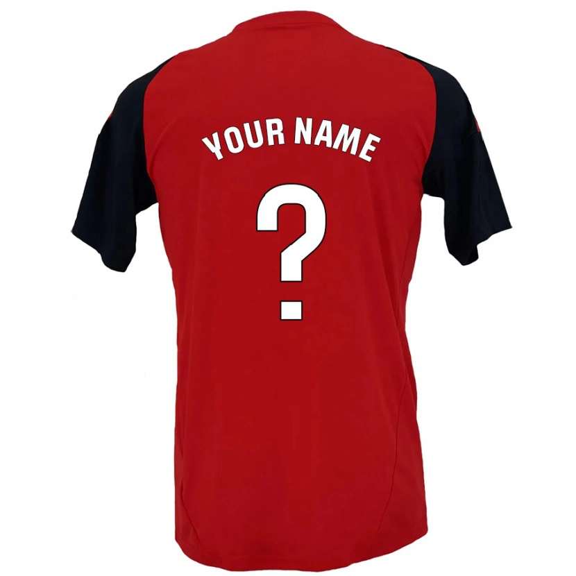 Danxen Kid Your Name #0 Red Black Home Jersey 2024/25 T-Shirt