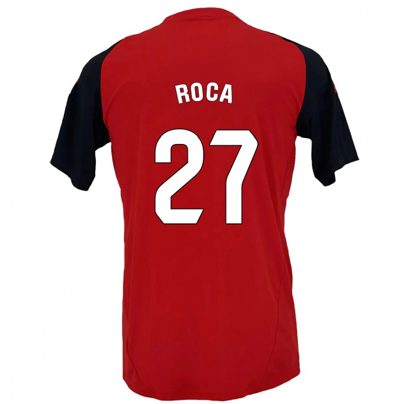 Danxen Kid Joel Roca #27 Red Black Home Jersey 2024/25 T-Shirt