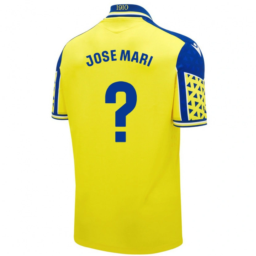 Danxen Kid José Mari #0 Yellow Blue Home Jersey 2024/25 T-Shirt