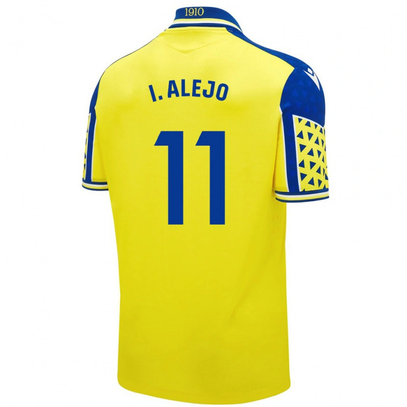 Danxen Kid Iván Alejo #11 Yellow Blue Home Jersey 2024/25 T-Shirt