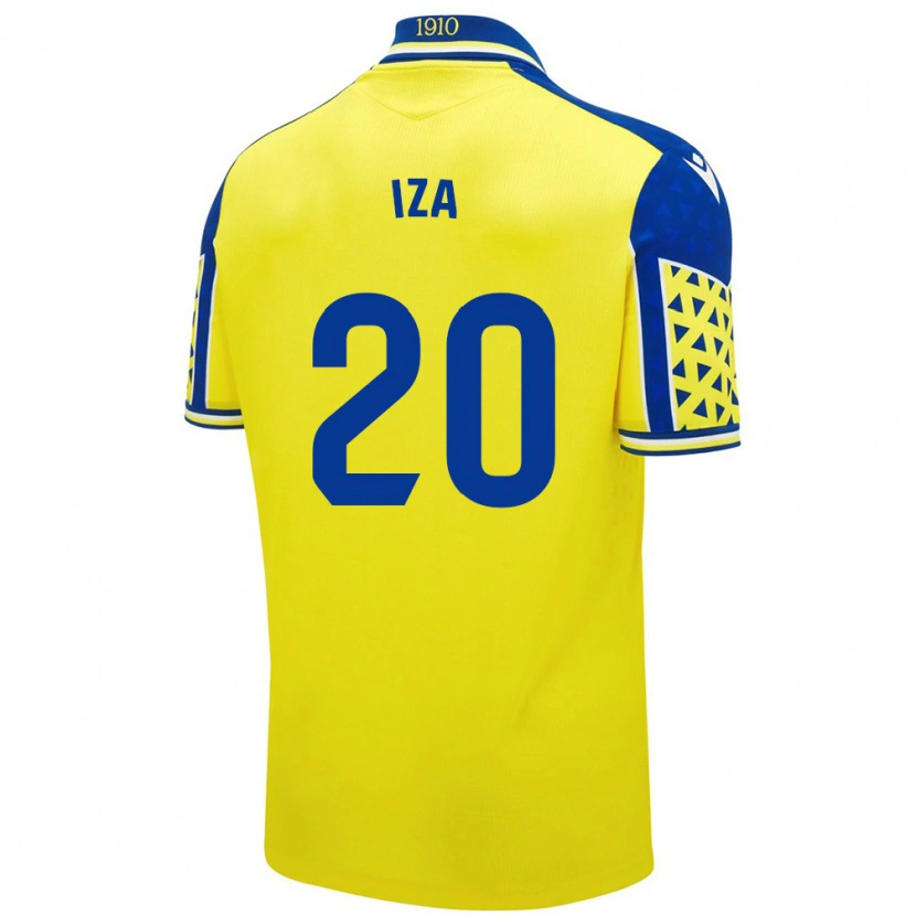 Danxen Kid Iza Carcelén #20 Yellow Blue Home Jersey 2024/25 T-Shirt