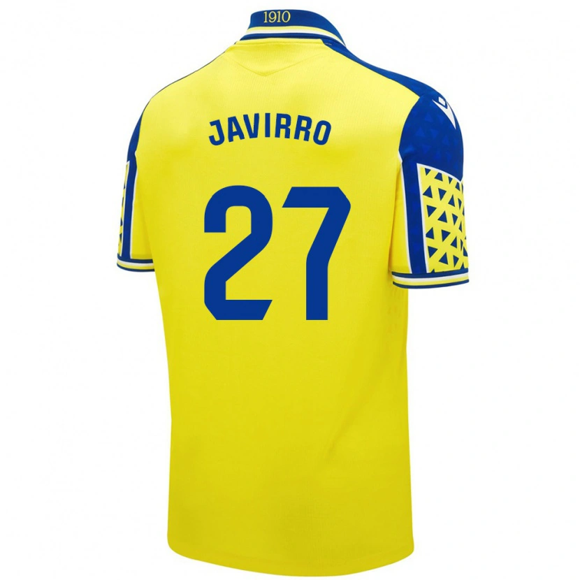 Danxen Kid Javirro #27 Yellow Blue Home Jersey 2024/25 T-Shirt