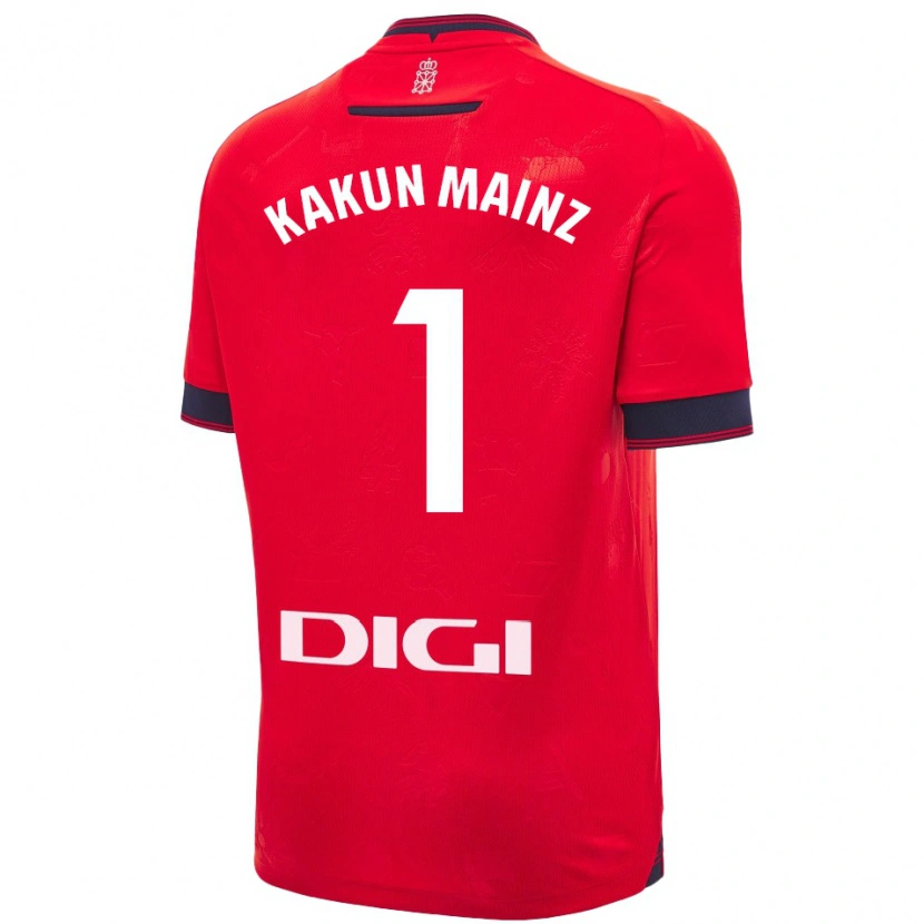 Danxen Kid Kakun Mainz #1 Red White Home Jersey 2024/25 T-Shirt