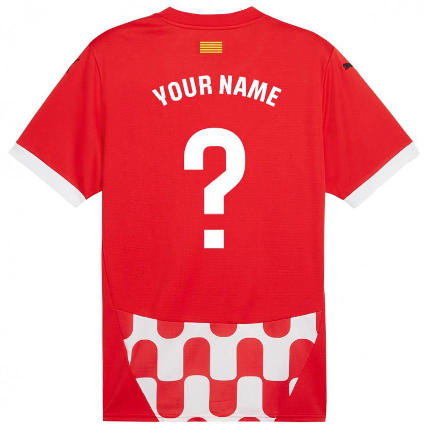 Danxen Kid Your Name #0 Red White Home Jersey 2024/25 T-Shirt