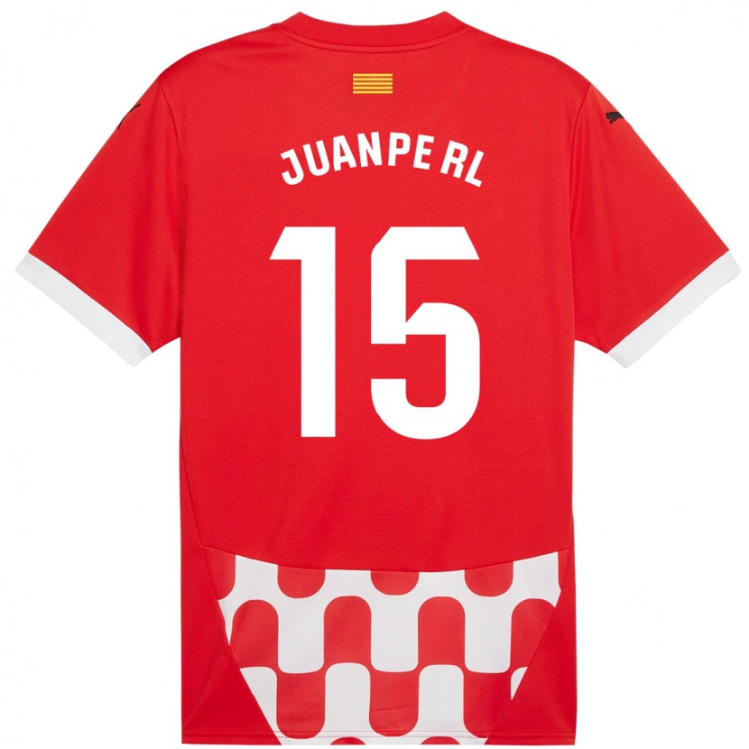 Danxen Kid Juanpe #15 Red White Home Jersey 2024/25 T-Shirt