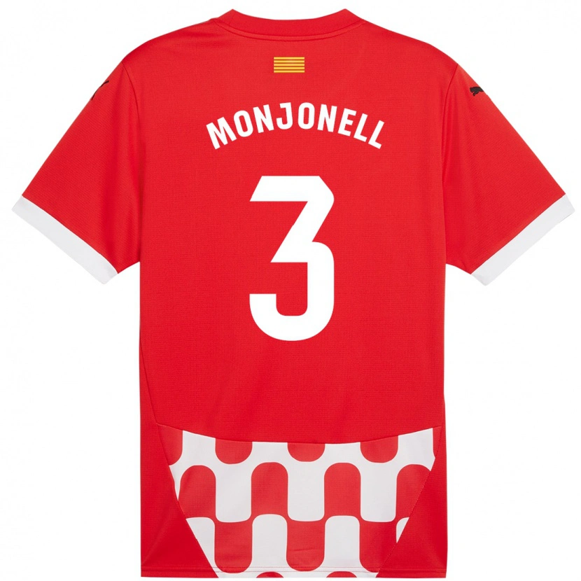 Danxen Kid Eric Monjonell #3 Red White Home Jersey 2024/25 T-Shirt