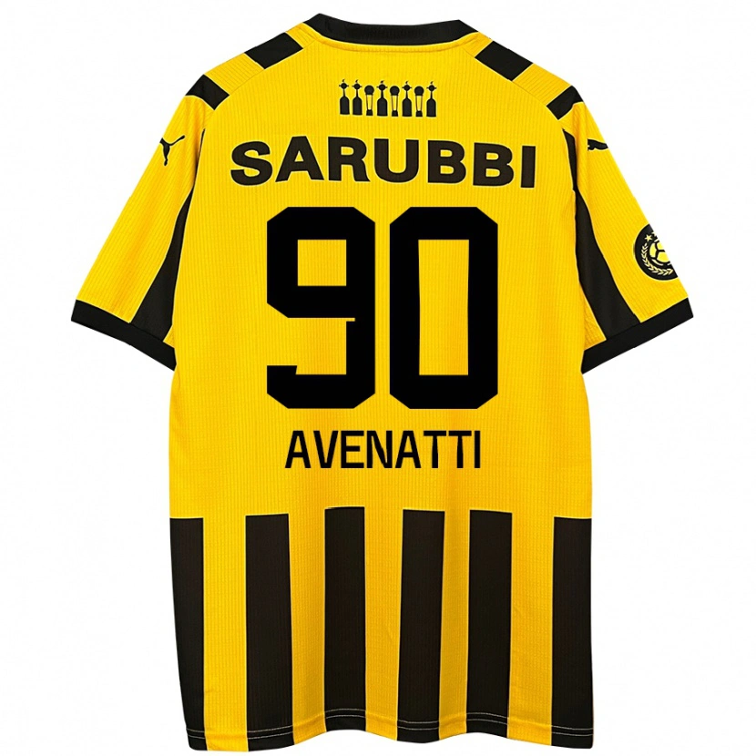 Danxen Kid Felipe Avenatti #90 Yellow Black Home Jersey 2024/25 T-Shirt