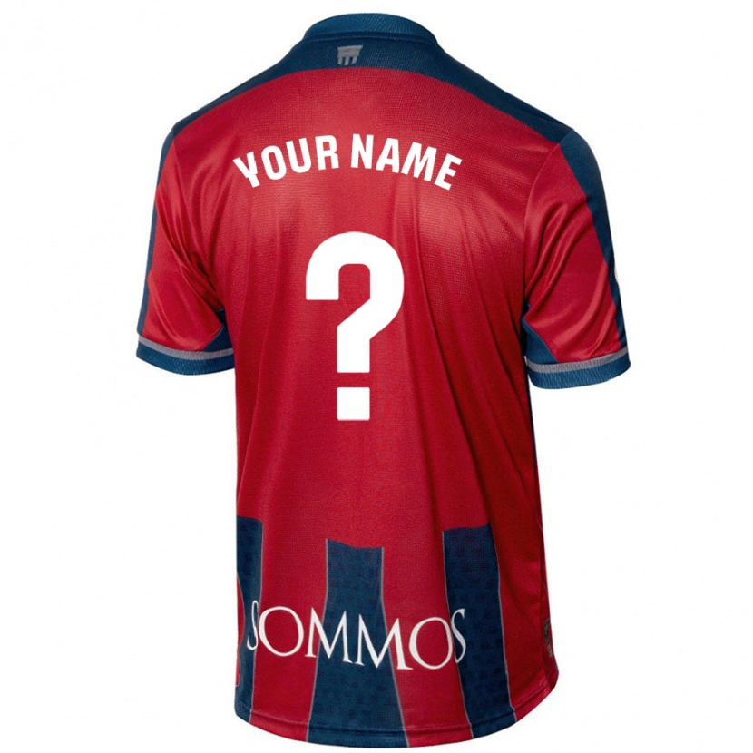 Danxen Kid Your Name #0 Red Blue Home Jersey 2024/25 T-Shirt