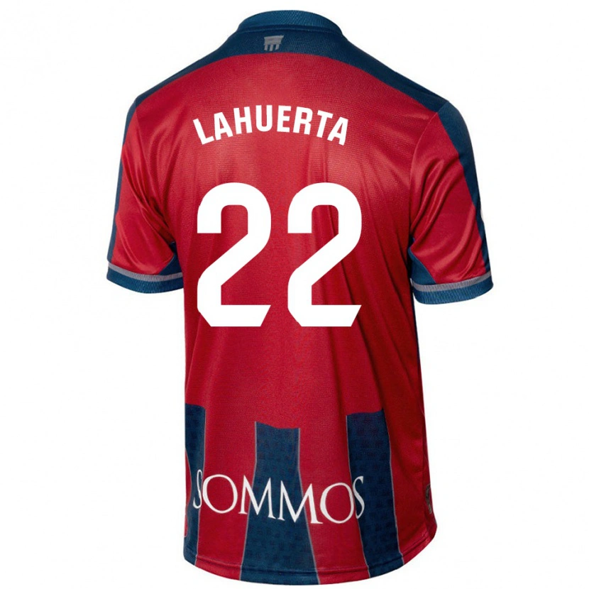 Danxen Kid Gema Lahuerta #22 Red Blue Home Jersey 2024/25 T-Shirt