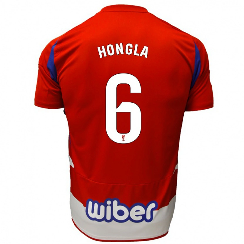 Danxen Kid Martin Hongla #6 Red White Blue Home Jersey 2024/25 T-Shirt