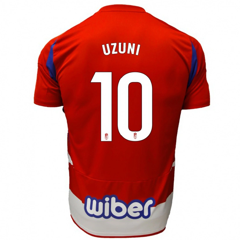 Danxen Kid Myrto Uzuni #10 Red White Blue Home Jersey 2024/25 T-Shirt