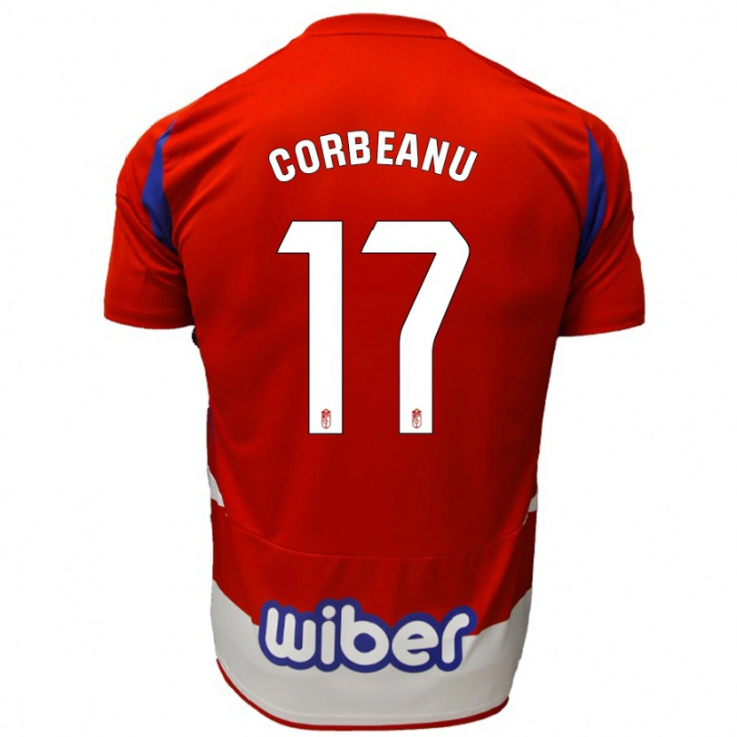 Danxen Kid Theo Corbeanu #17 Red White Blue Home Jersey 2024/25 T-Shirt